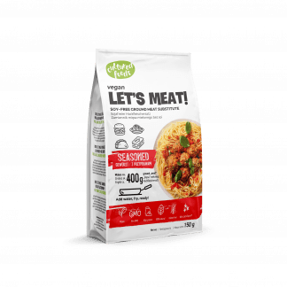 Let's Meat w/seasoning (Soy free ground meat substitute) - 150g