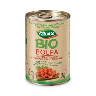 Valfrutta BIO Organic Diced Tomato Pulp - 400g